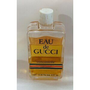 Vintage Eau De Gucci Concentree  fragrance cologne perfume splash